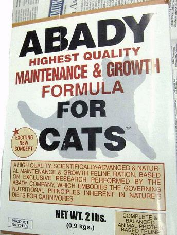 Abady Cat Food