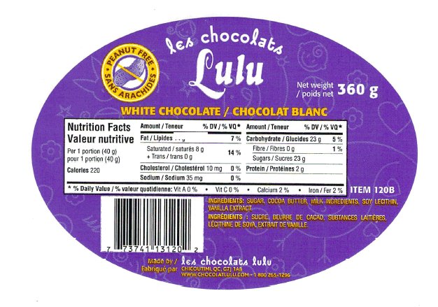 Les Chocolats Lulu