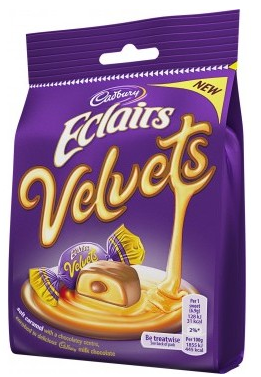 Cadbury Eclairs Velvets