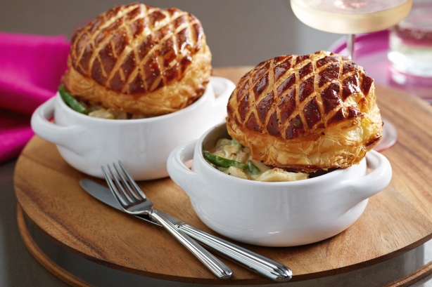 Fish pot pies