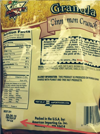 Cinnamon Crunch Granola