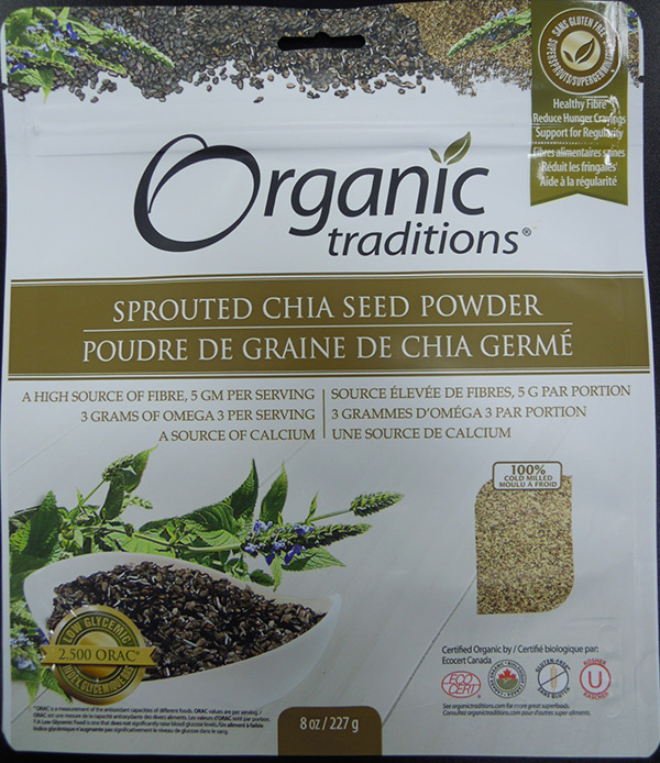 sprouted chia seeds