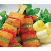 Marinated Pangasius (Sweet Chili) And Vegetable Skewer