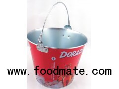 tin bucket with bottle opener /5L tin bucket / beer tin bucket/ ice bucket