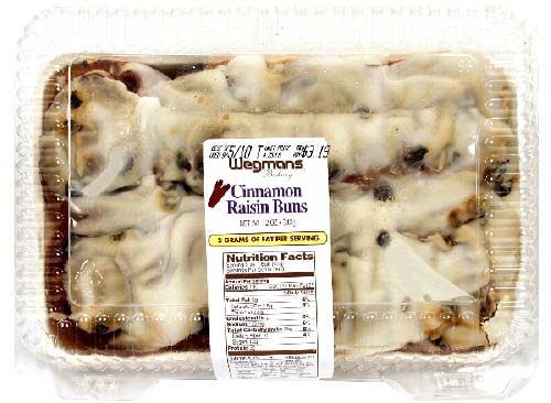 Wegmans Cinnamon Raisin Buns