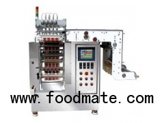 Multi lanes packing machine liquid/sauce