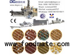 Fully automatic floating fish feed pellet making machine processing line