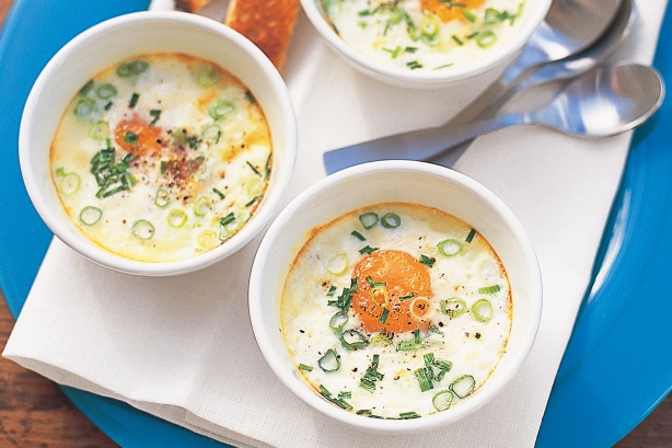 Baked eggs