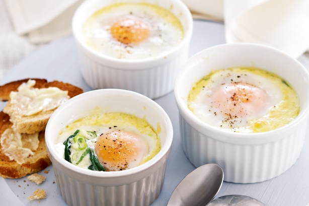 Baked eggs