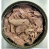 canned tuna flakes, canned tuna chunks and canned tuna loins in brine