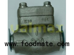 Check Valve, 800 LB, 1 Inch, Piston Type, Bolted Cap