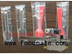 food spoon fork pillow packing machine