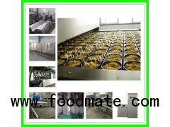 High capacity automatic fried instant noodle making machine