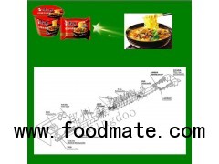 Fried instant noodle production line