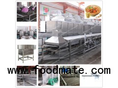 High output non-fried instant noodle production line