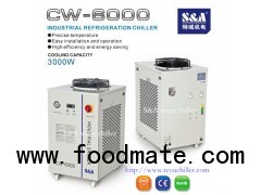 S&A industrial chiller system for induction brazing machine