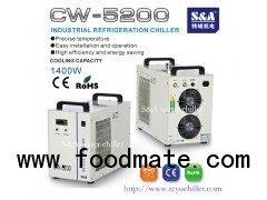 CNC Cutting Systems water chiller S&A brand