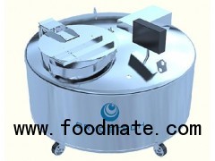 Large diameter stainless steel liquid nitrogen biological container