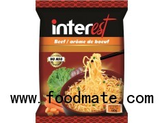 " INTEREST" INSTANT NOODLES  BEEF FLAVOR 60 GR NW