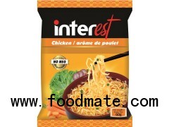 " INTEREST" INSTANT NOODLES  CHICKEN  FLAVOR 60 GR NW