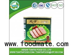 ready to eat canned maling pork luncheon meat, henan luncheon meat