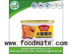 factory price canned pork ham in tins
