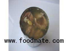 Canned mackerel in brine 425g