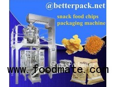 BT-420-10 Automatic chips packaging equipment chips weighing forming filling sealing