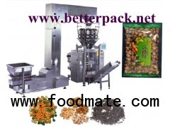 BT-680-10 Automated pet food packaging machine, pet food weighing forming filling packing system
