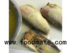 Canned mackerel in natural oil 24X425g