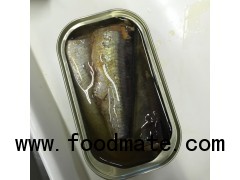 50x125g Canned sardines in vegetable oil
