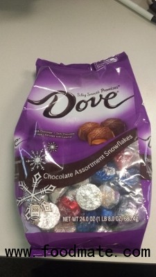 Dove Chocolate Assortment Snowflakes 
