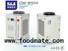 Water chiller for lab 3 kW microwave plasma torch CW-6100