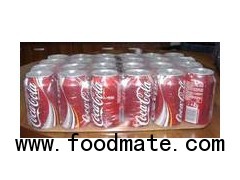 Soft Drinks - Soft Drink Coca Cola - Fanta- Sprite Can 330ml