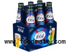 Kronenbourg Beer 1664 Blanc Can and Bottle