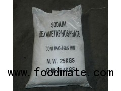 The sodium hexametaphosphate-SHMP