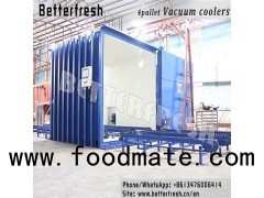 Betterfresh Agricuture Refrigeration Pallets Vegetable Vacuum Cooling Machine for Fresh Products