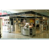 Cosmetics Shop Display Counter Glass Cabinet
