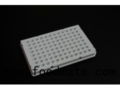 0.1ml 96 Wells Half Skirt White PCR Plate