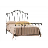 Comfortable Wrought Iron Bed BED-T-016