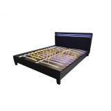 LED Light PU Leather Bed Bed-P-2101