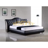 Artificial PU Leather Bed Bed-P-119