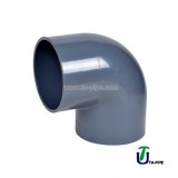 UPVC 90° Elbows DIN PN 10 (Solvent Joint)