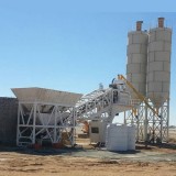 25m3 Mobile Concrete Batching Plant