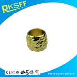 Zinc Alloy Grain Gold Rings