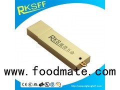 Aluminium Alloy Gold Square USB Shell