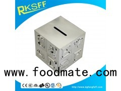 Zinc Alloy Square Coin Bank