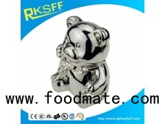 Zinc Alloy Little Bear Coin Bank