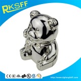 Zinc Alloy Little Bear Coin Bank