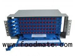 72 Fiber SC/ST/FC/LC Adapters Fiber Optic Splicing And Distribution Unit